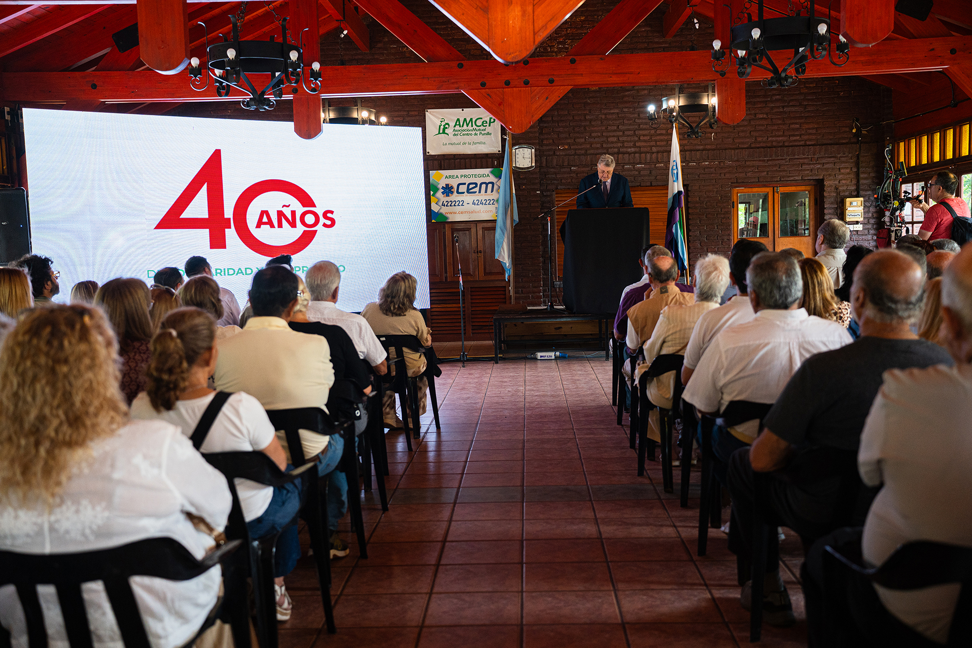 Acto 40º Aniversario de Mutual AMCeP
