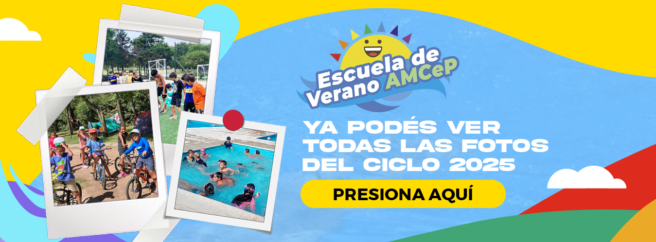 Presiona para ver las fotos del ciclo 2025 - Escuela de Verano AMCeP